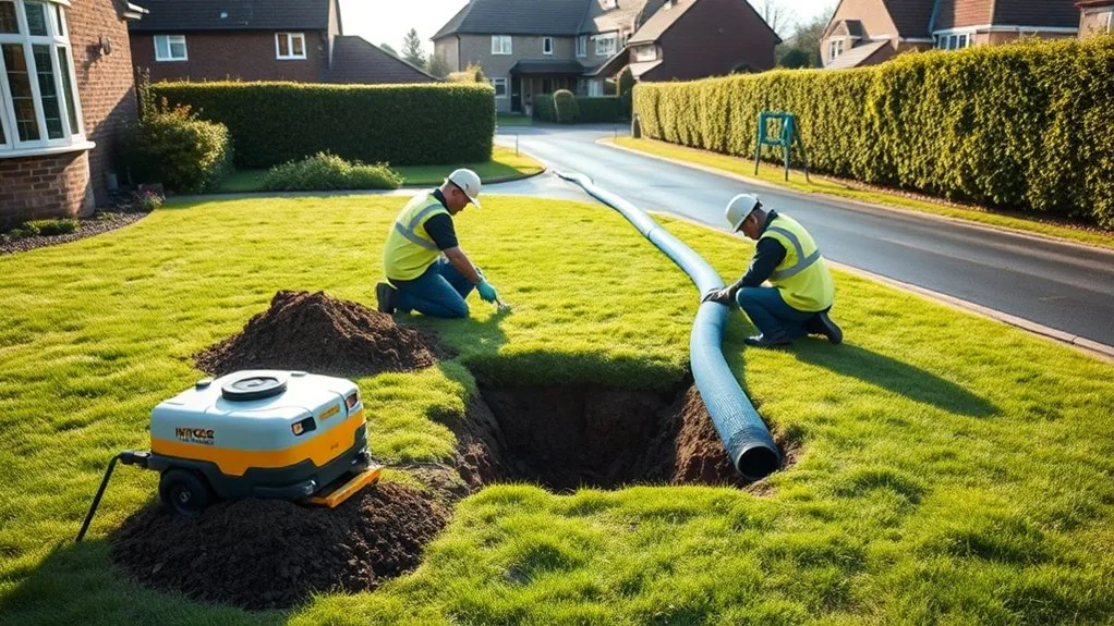 Impact Moling in Swale | Trenchless Pipe Installation With No Mess